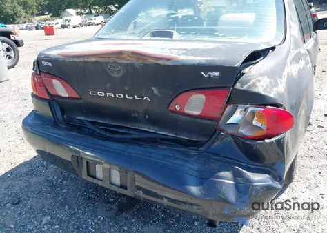 1999 Toyota Corolla Ve from USA, damaged, VIN 1NXBR12EXXZ213601